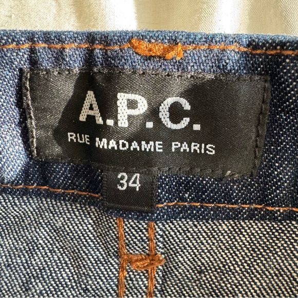 APC denim a-line skirt size 34 (size 2, XS) brand new - Picture 9 of 11